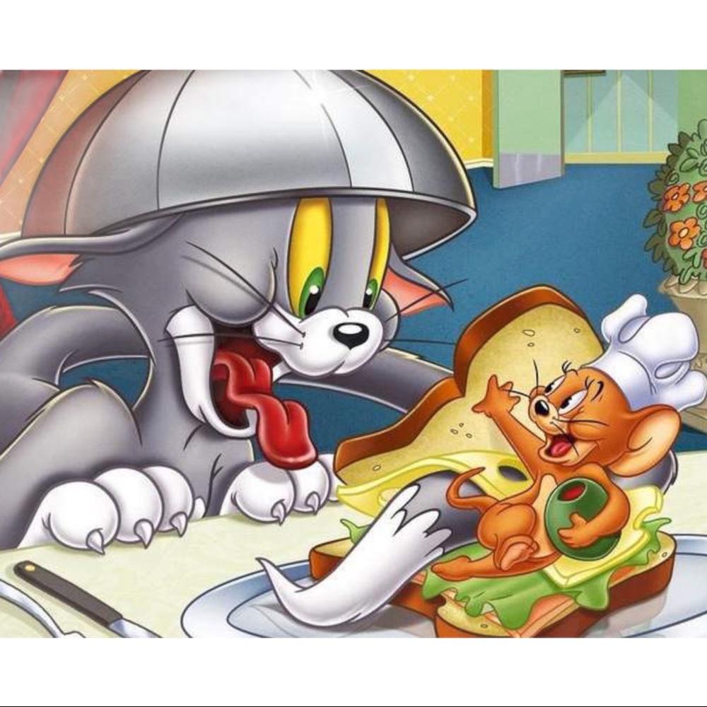 Tom & Jerry DIY 5D Full Drill Diamond Painting